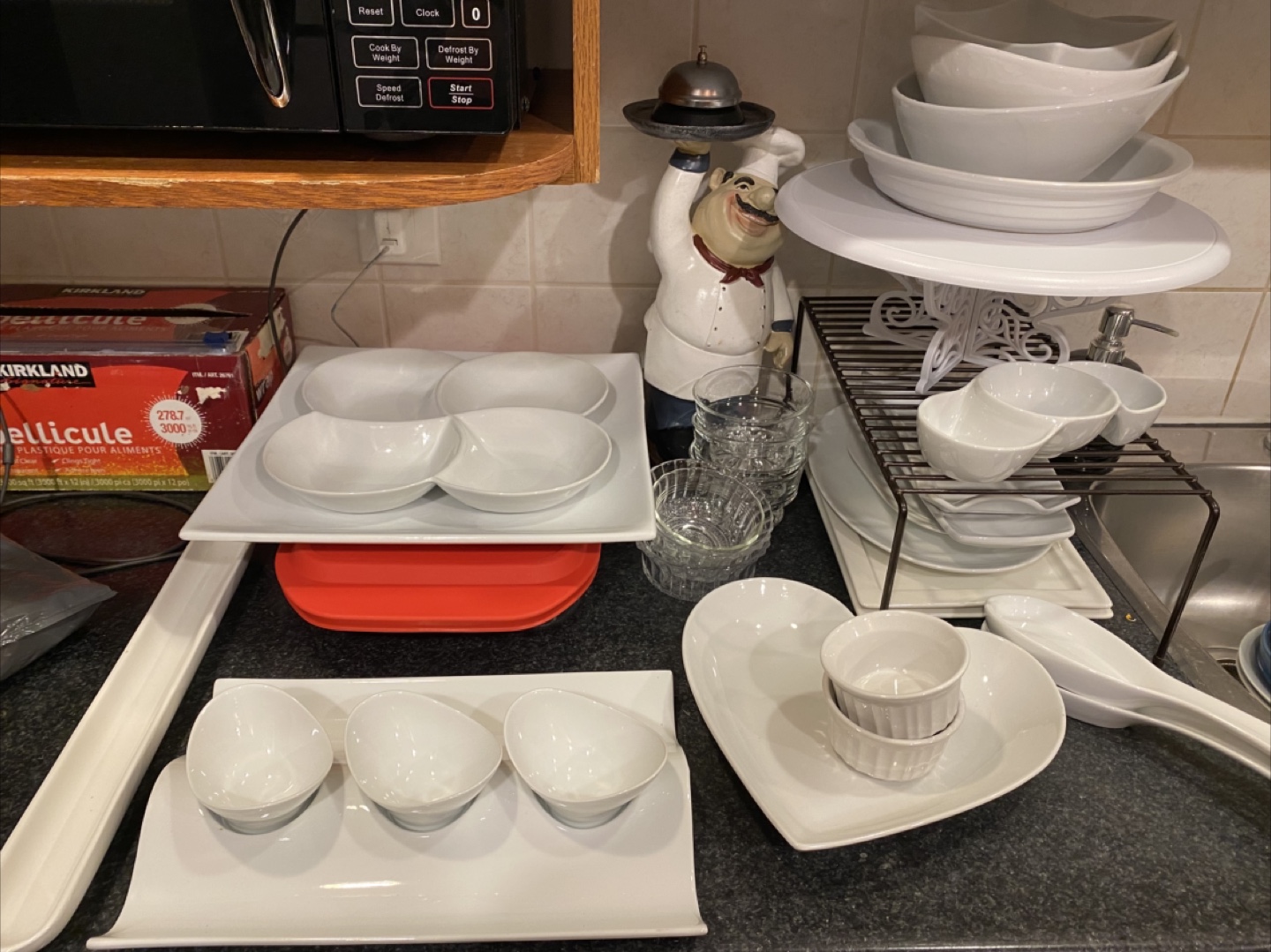 White Serving Dishes - Elegant Collection - photo 2