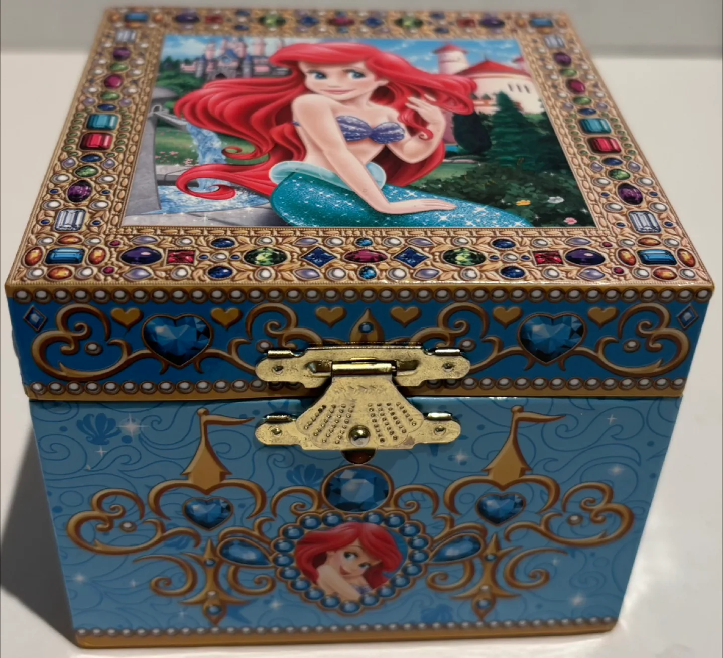 Vintage Disney's Little Mermaid Music Box 1988 thumbnail