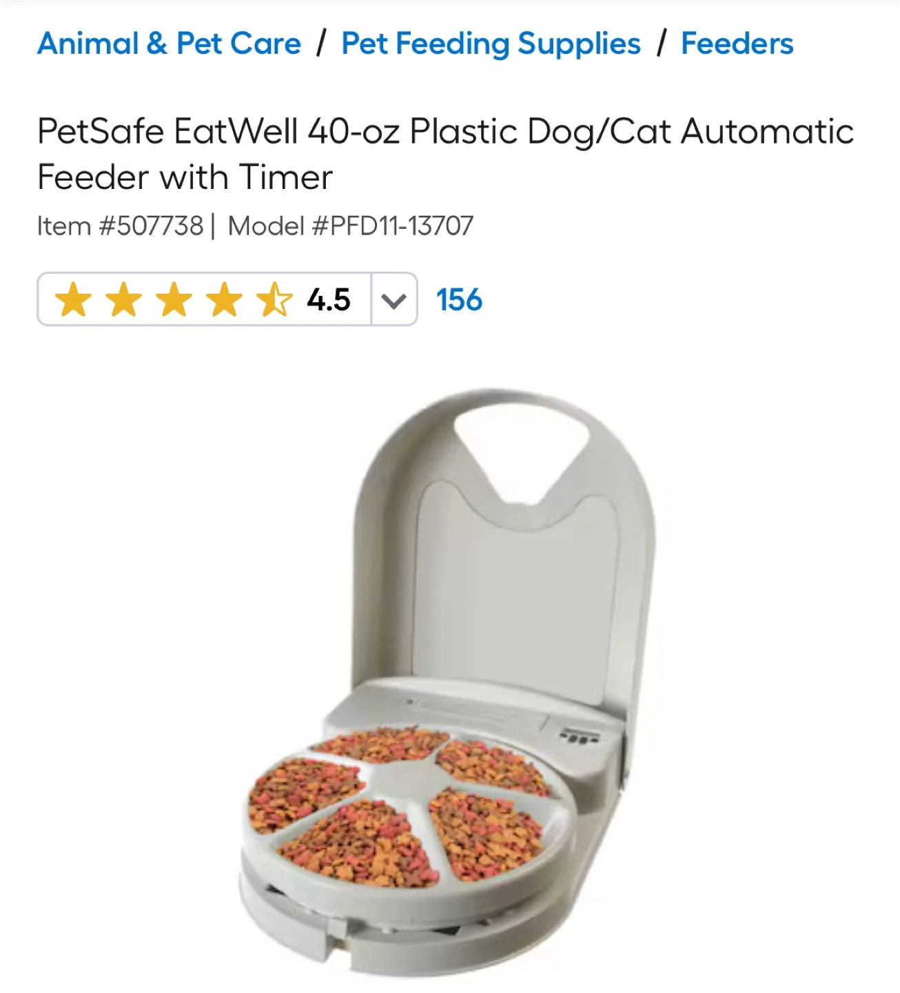 PetSafe Automatic Pet Feeder image indicator(7)