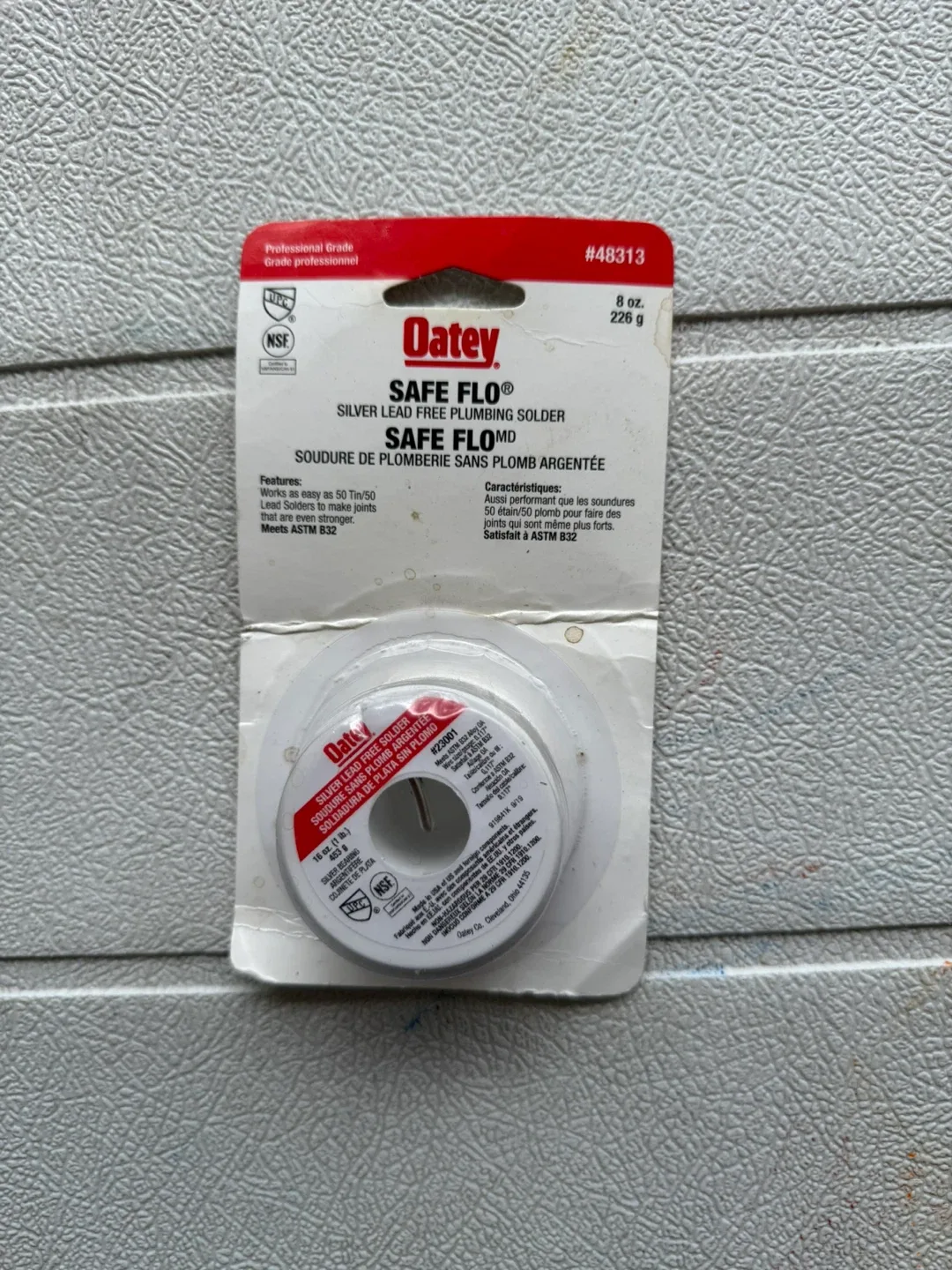 Oatey Safe Flo Silver Lead Free Plumbing Solder thumbnail