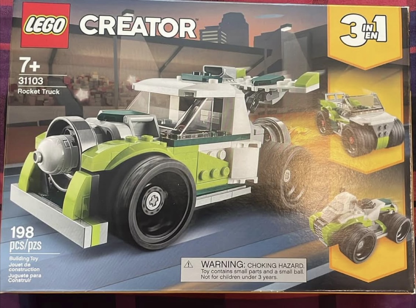 New LEGO Creator 3in1 Rocket Truck 31103