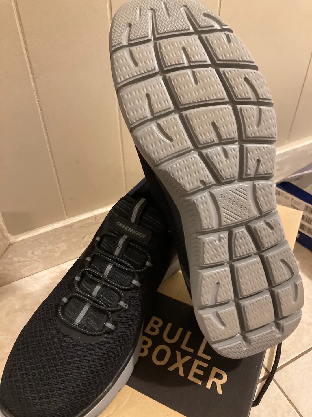 Skechers Slip-ins Mens 9.5 Black image indicator(3)