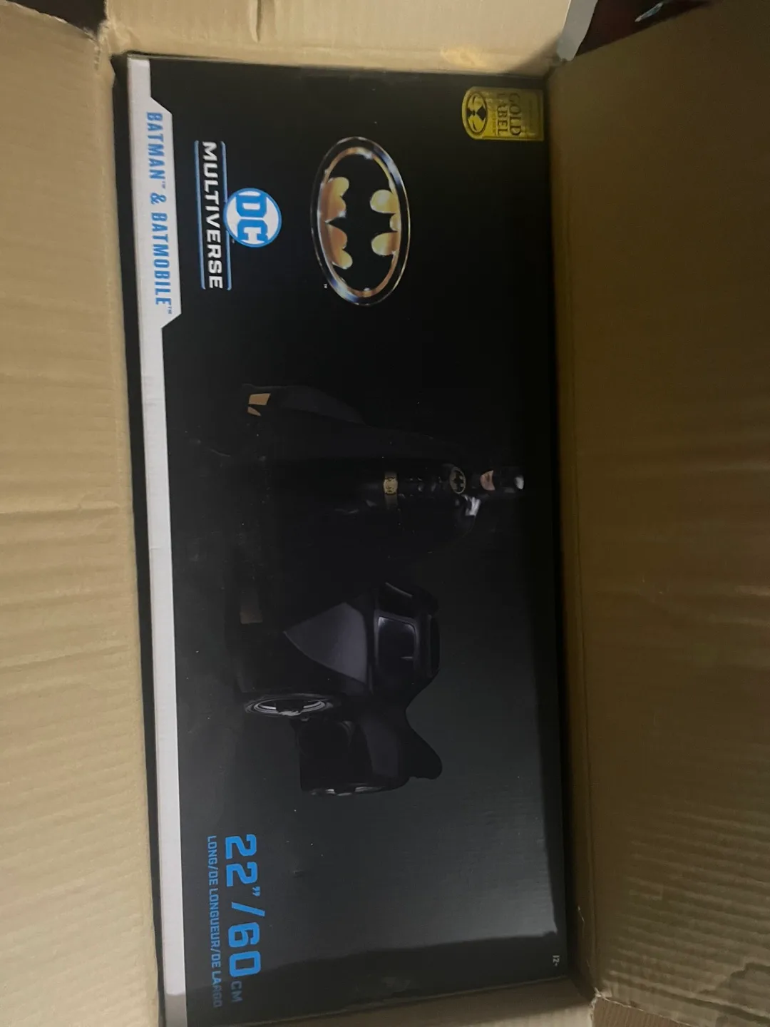 mcfarlane toys Batman & Batmobile 22" thumbnail