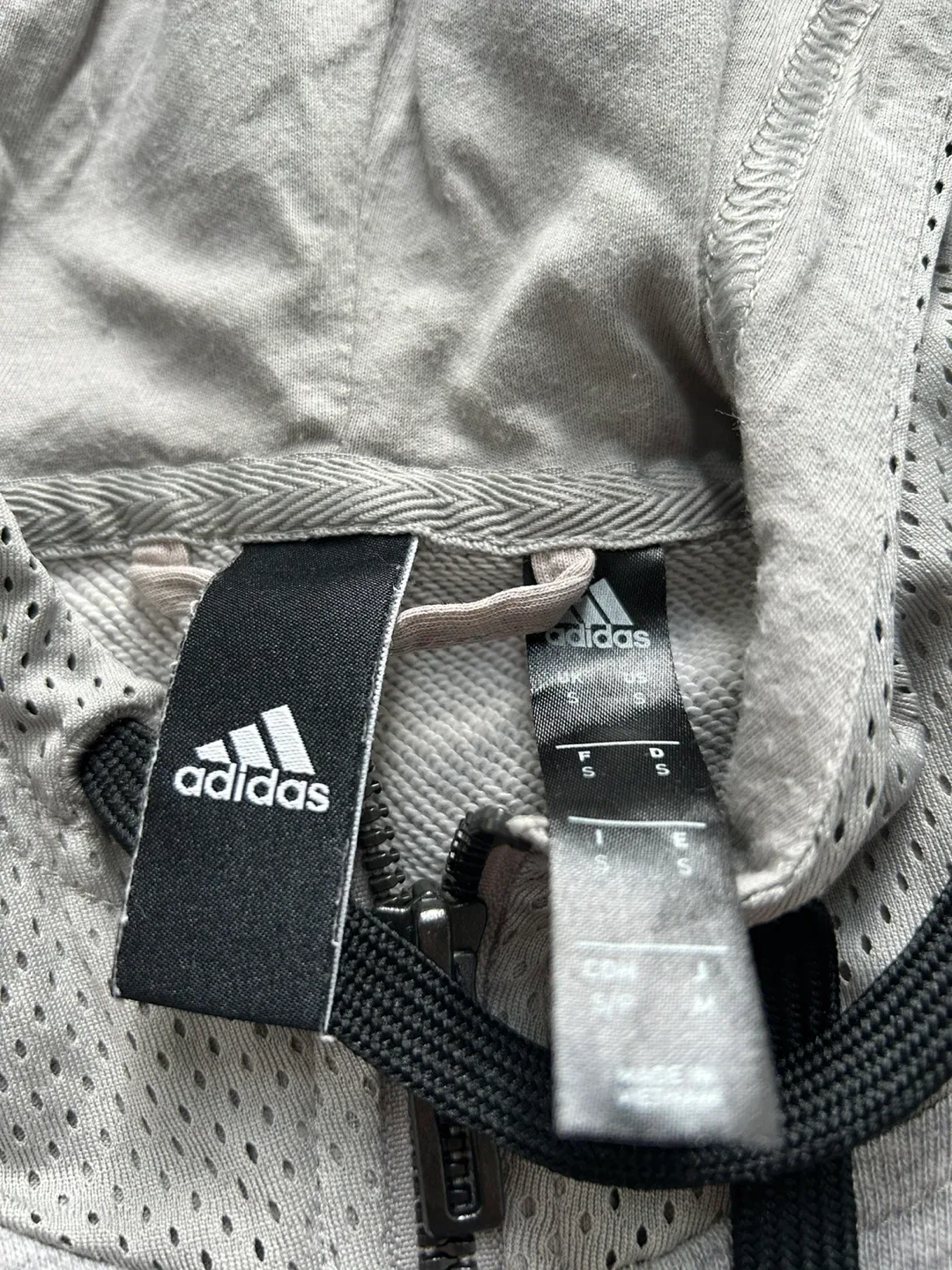 Adidas Grey Hoodie - Size S image indicator(2)