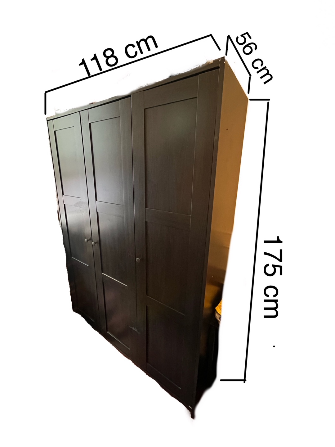 IKEA PAX Wardrobe - Black-Brown - photo 3
