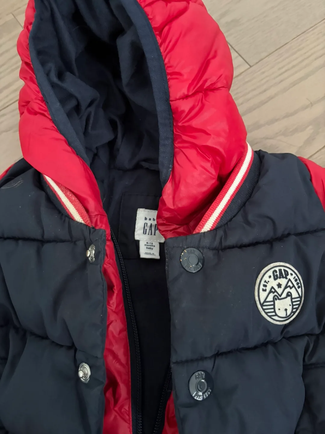 Carter's Baby Shoes (6-9m) & GAP Puffer Jacket image indicator(2)