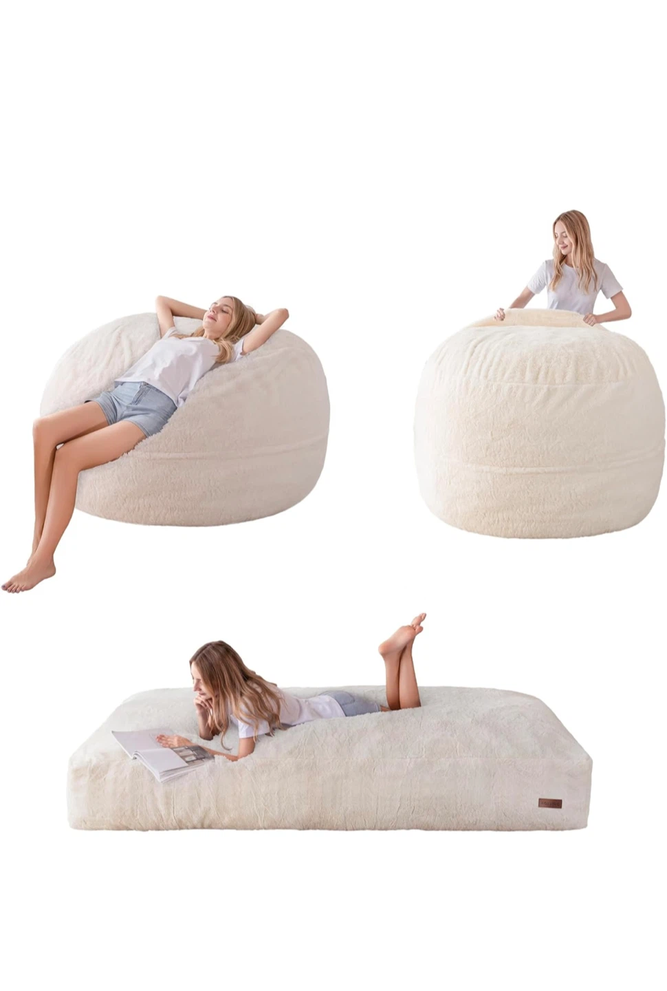 Chill Sack Bean Bag Chair - Memory Foam Furniture