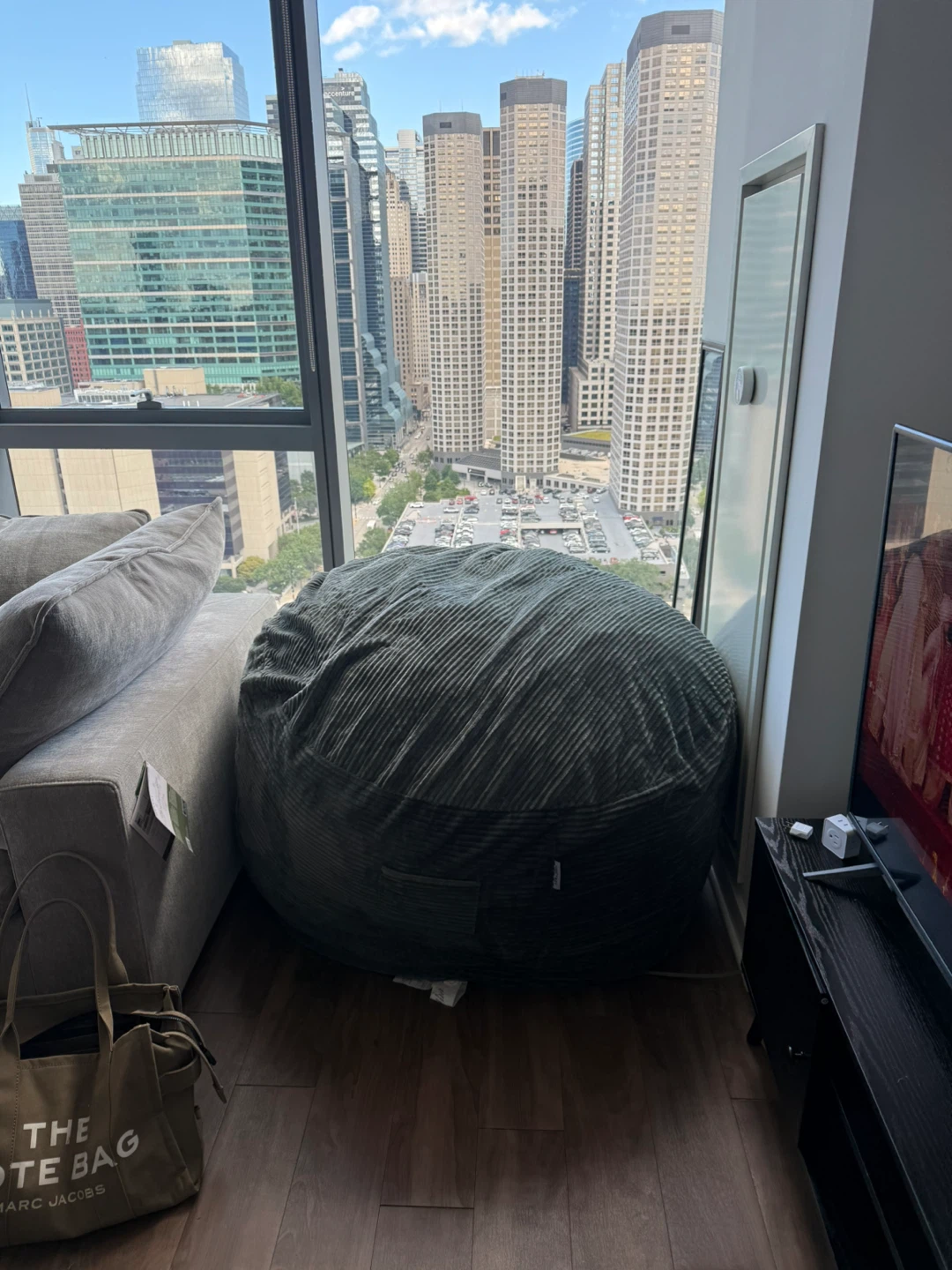 Chill Sack Bean Bag Chair - Memory Foam Furniture - photo 2