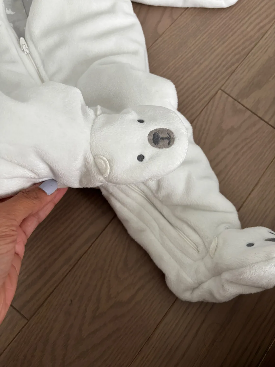 Simple Joys by Carter's Fleece Footed Pram, 3-6M image indicator(5)