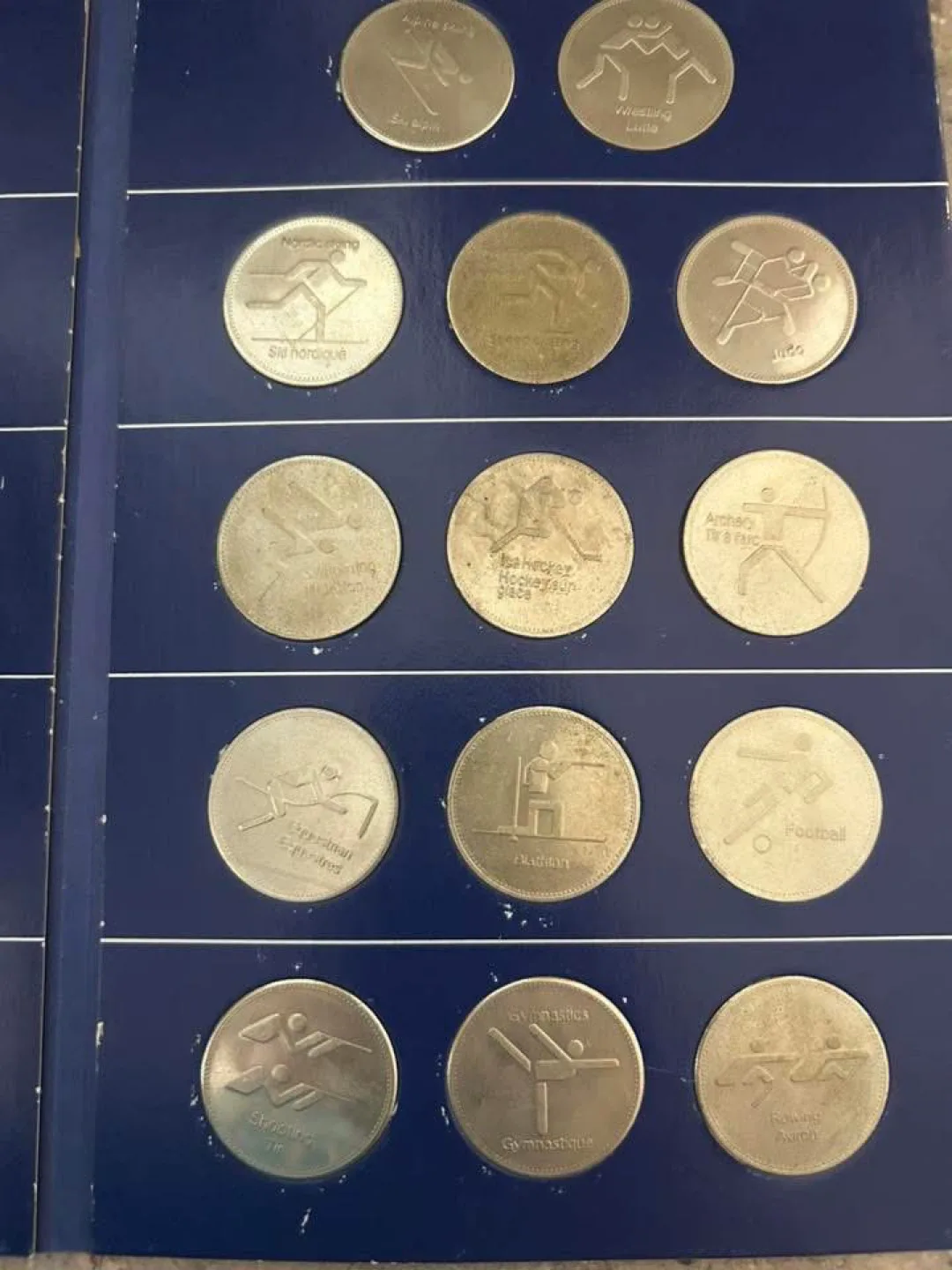 1980 Olympic Trust Official Sports Coins image indicator(5)