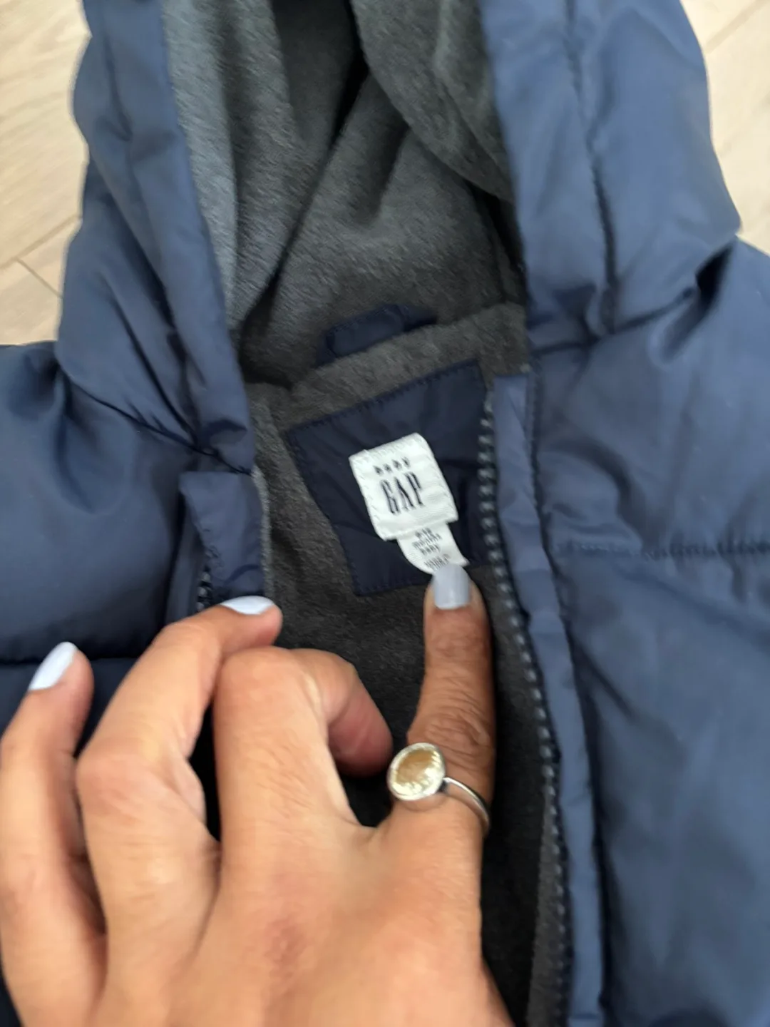 GAP Baby Snowsuit with Hat - 6-12 Months image indicator(2)