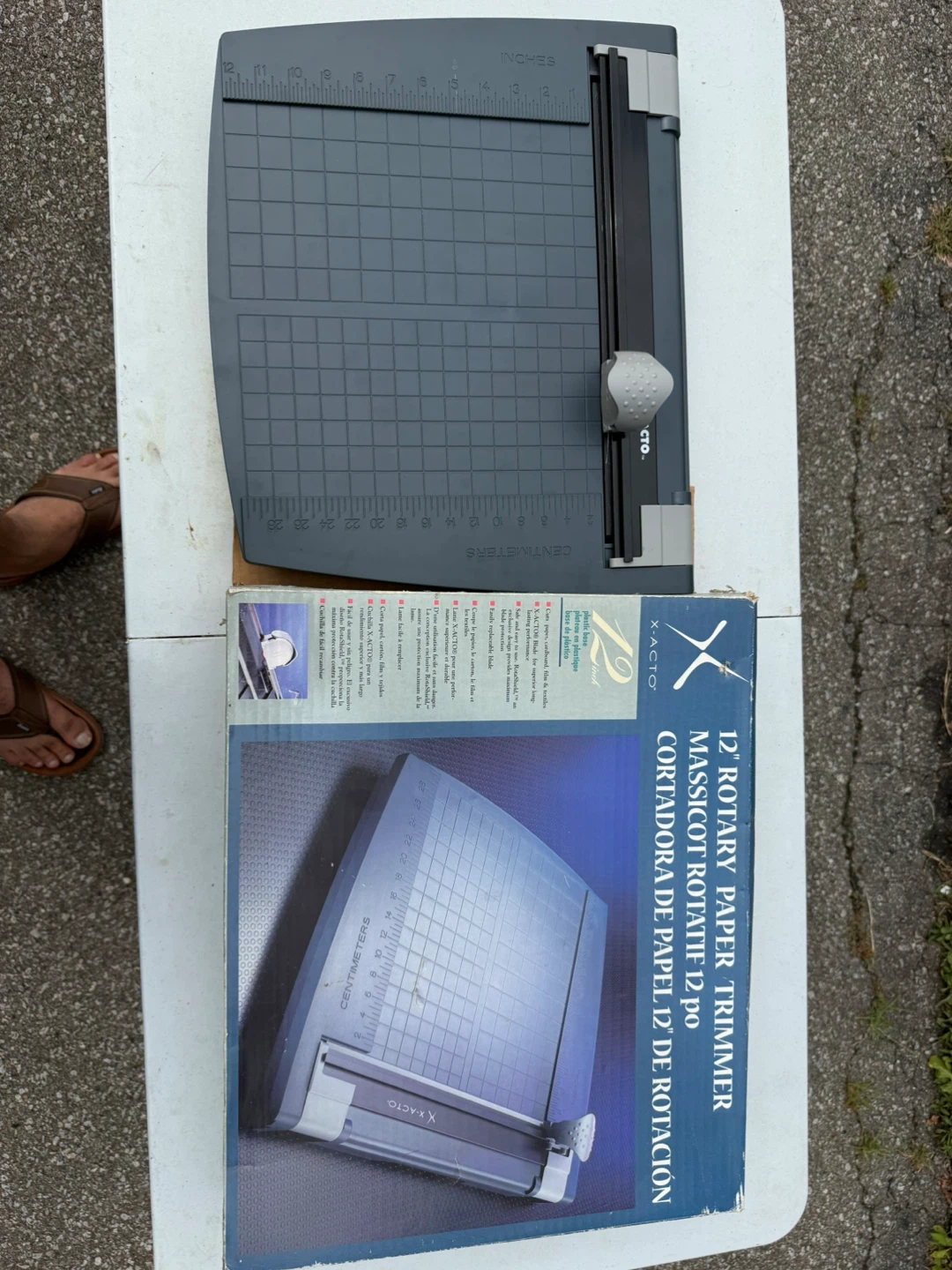 X-Acto 12" Rotary Paper Trimmer w/ Box