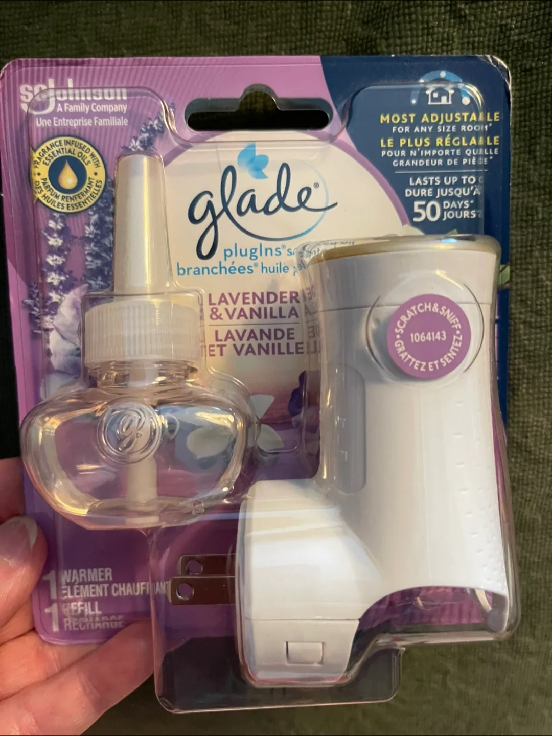 Glade PlugIns Lavender & Vanilla Warmer + Refill thumbnail