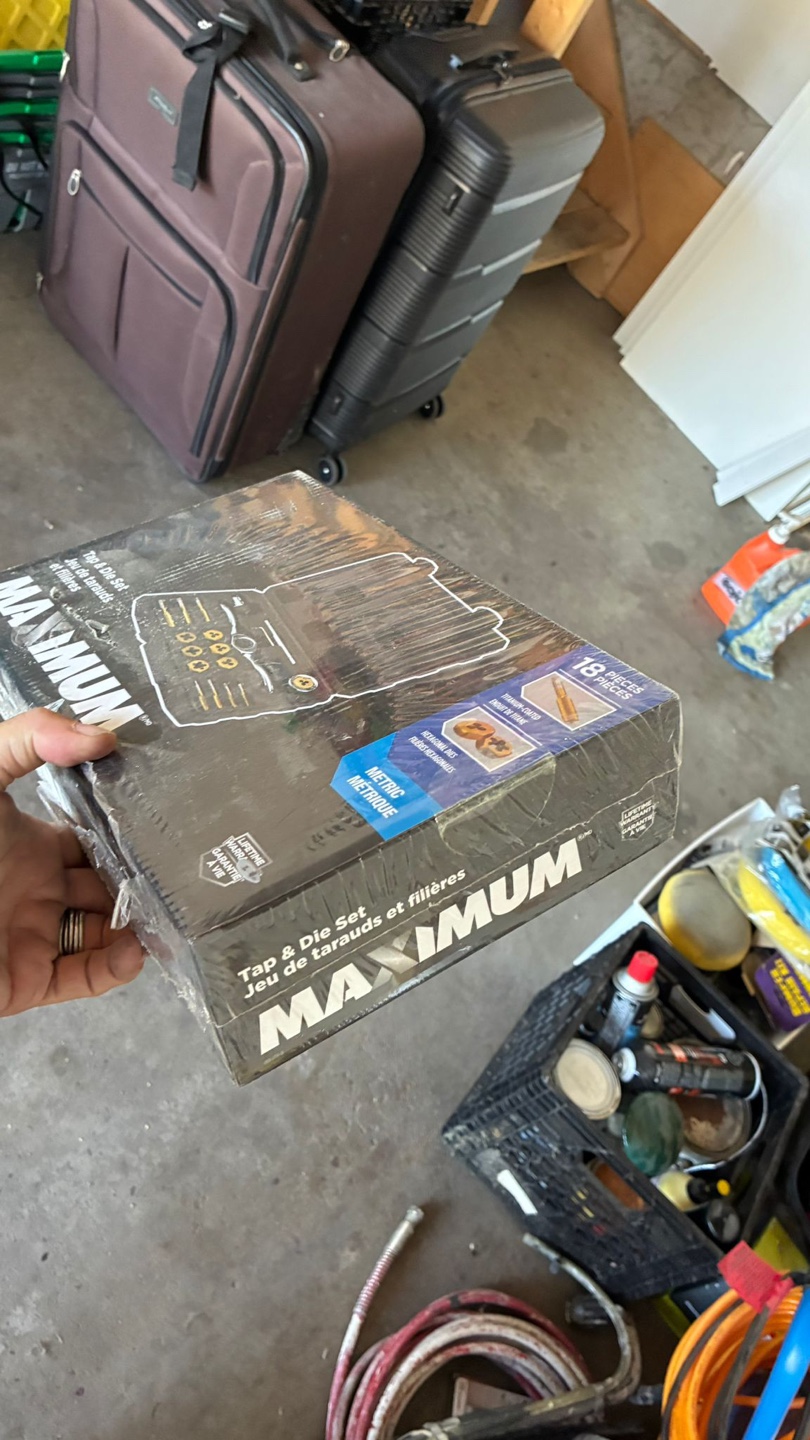 New Maximum Tap & Die Set - 18 Pieces - photo 2