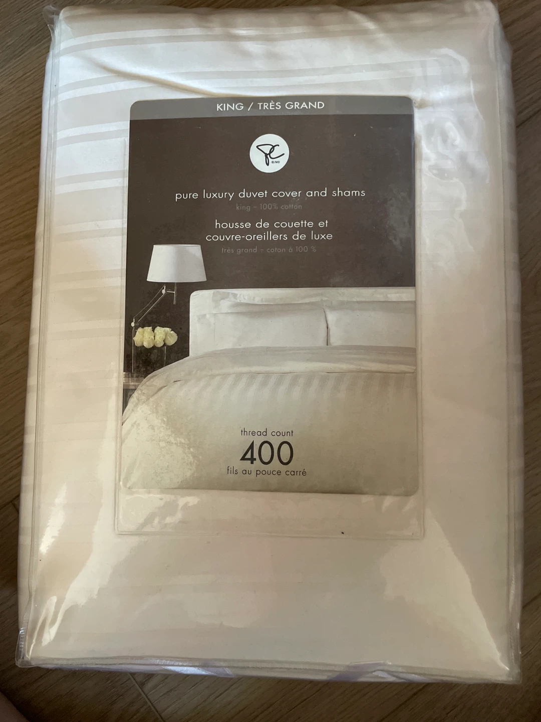 New King Size Pure Luxury Duvet Cover & Shams