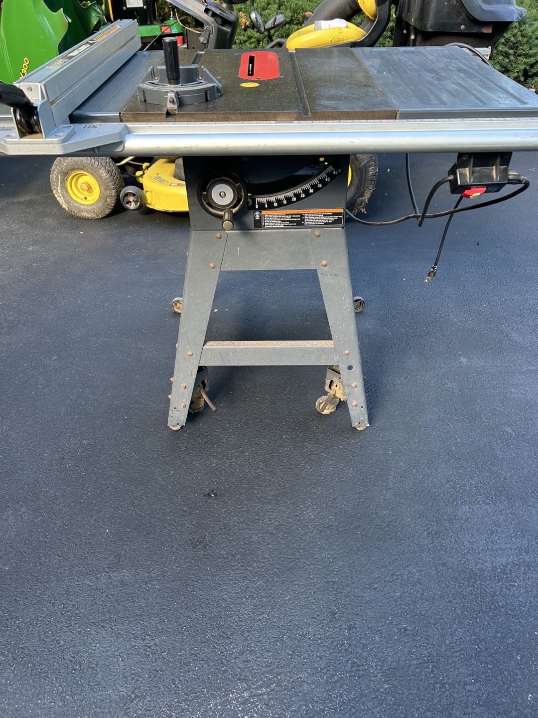 Craftsman XR-2412 Table Saw - photo 4