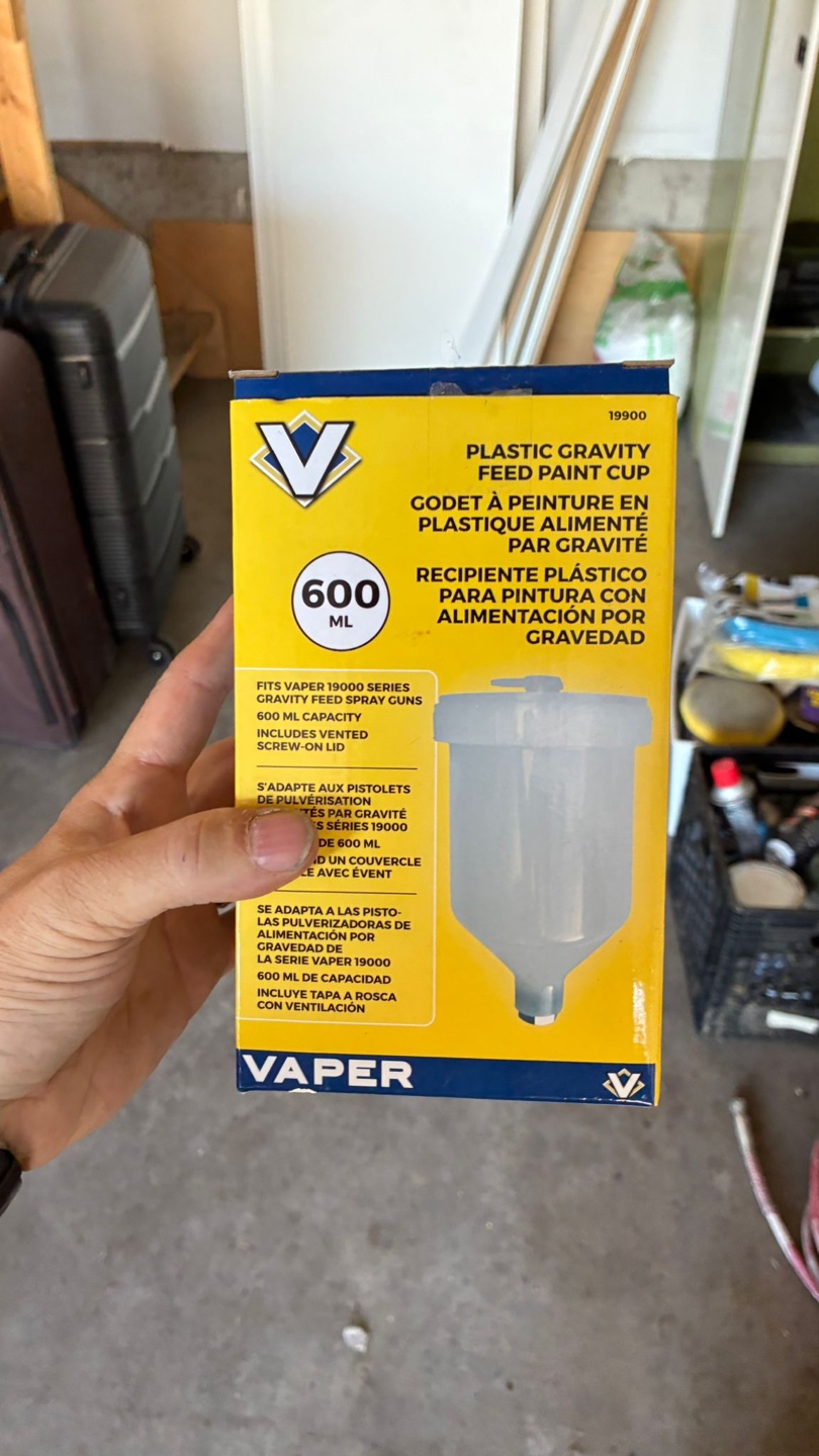 Vaper Gravity Feed L.V.L.P. Touch Up Spray Gun - photo 3