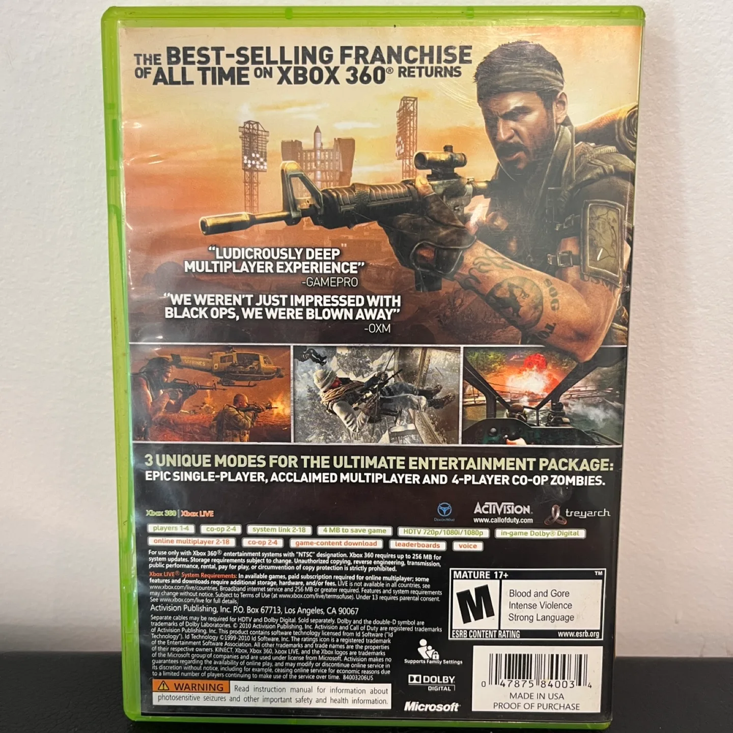 Call of Duty Black Ops - Xbox 360 Game image indicator(2)