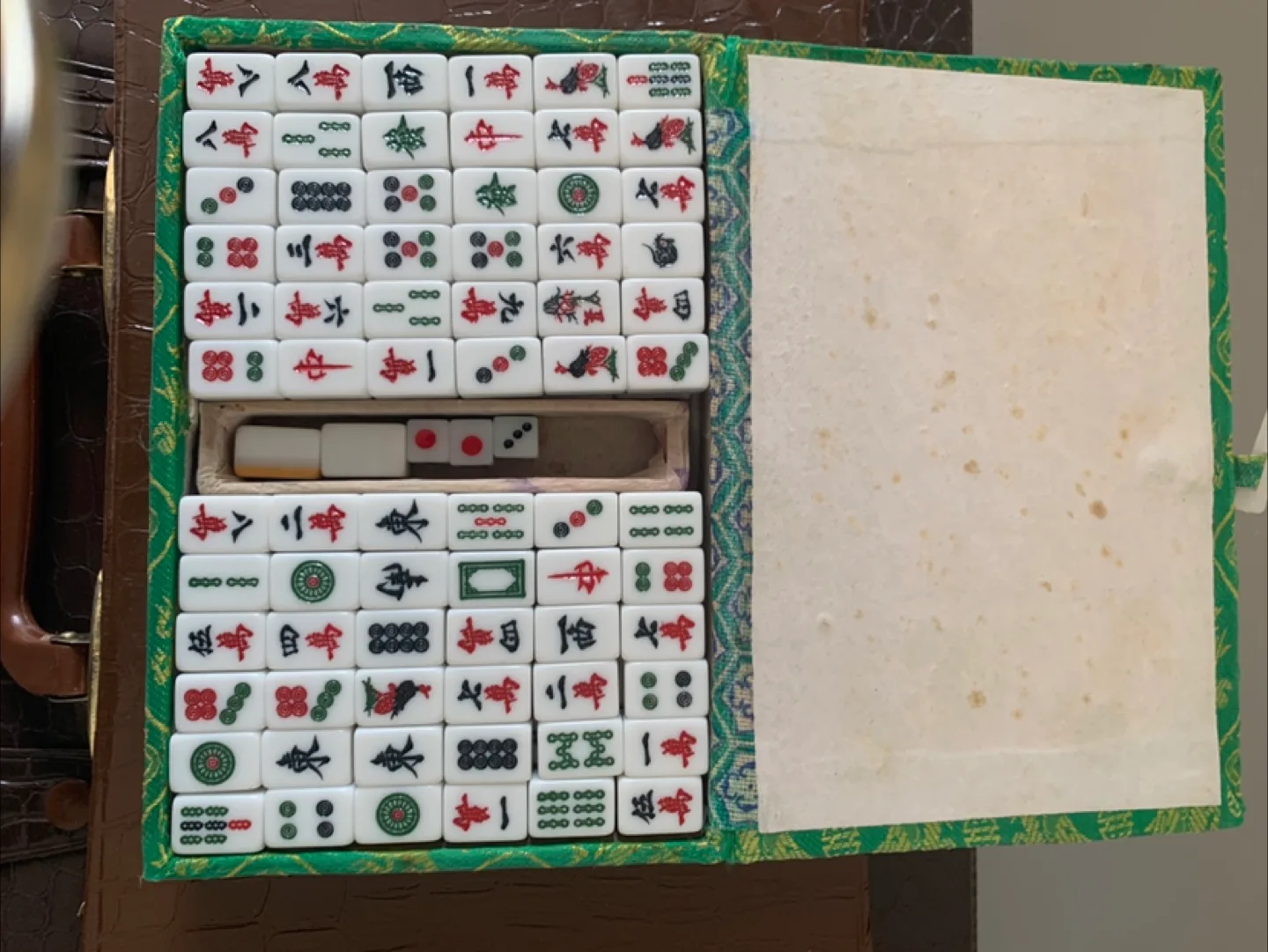 Deluxe Mini Mahjong Game Set with Box image indicator(4)