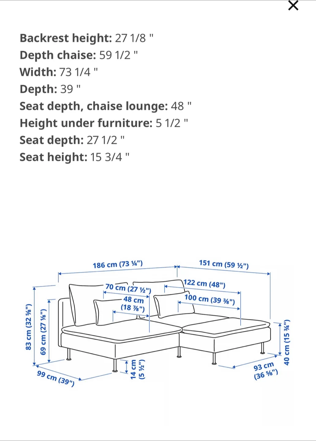 IKEA Soderhamn Sectional Sofa image indicator(2)