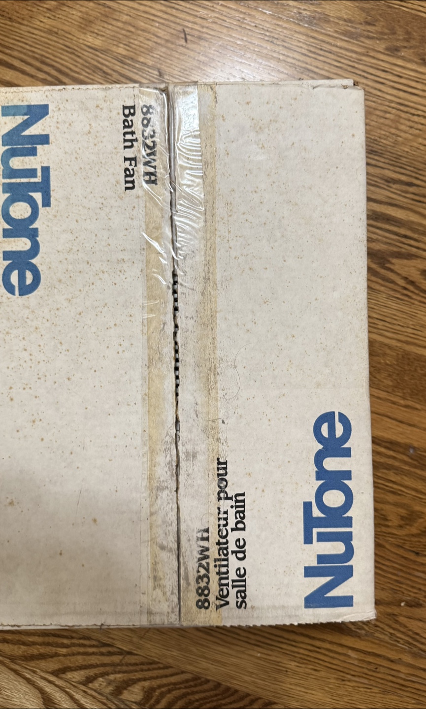 NuTone 8832WH Bath Fan - New in Box - photo 2