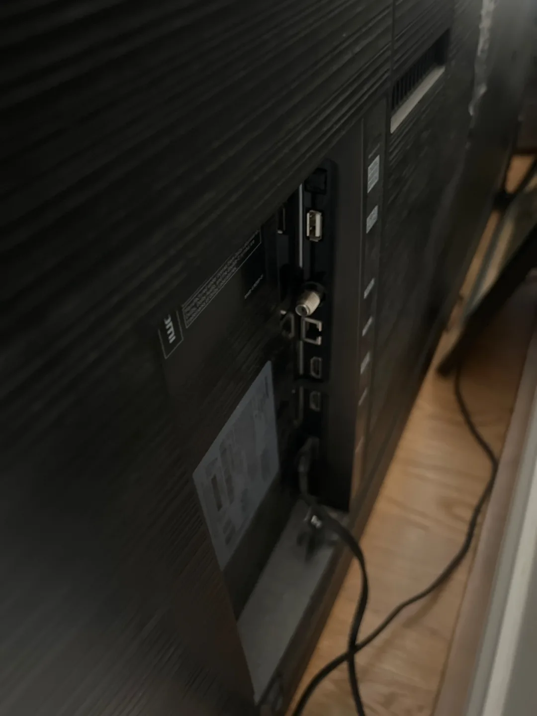 55” Samsung TV image indicator(3)