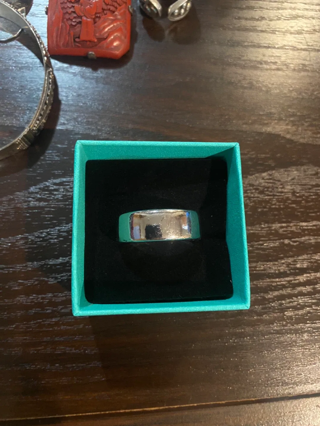 Silver Ring Size 13 thumbnail