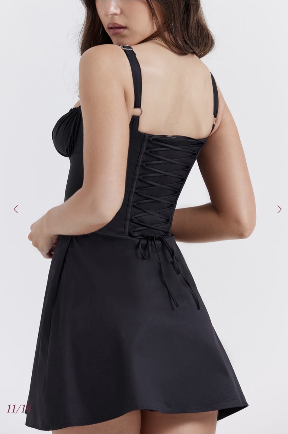 House of CB - Carlotta Black Corset Mini Dress | Size: XS | NWT - photo 2