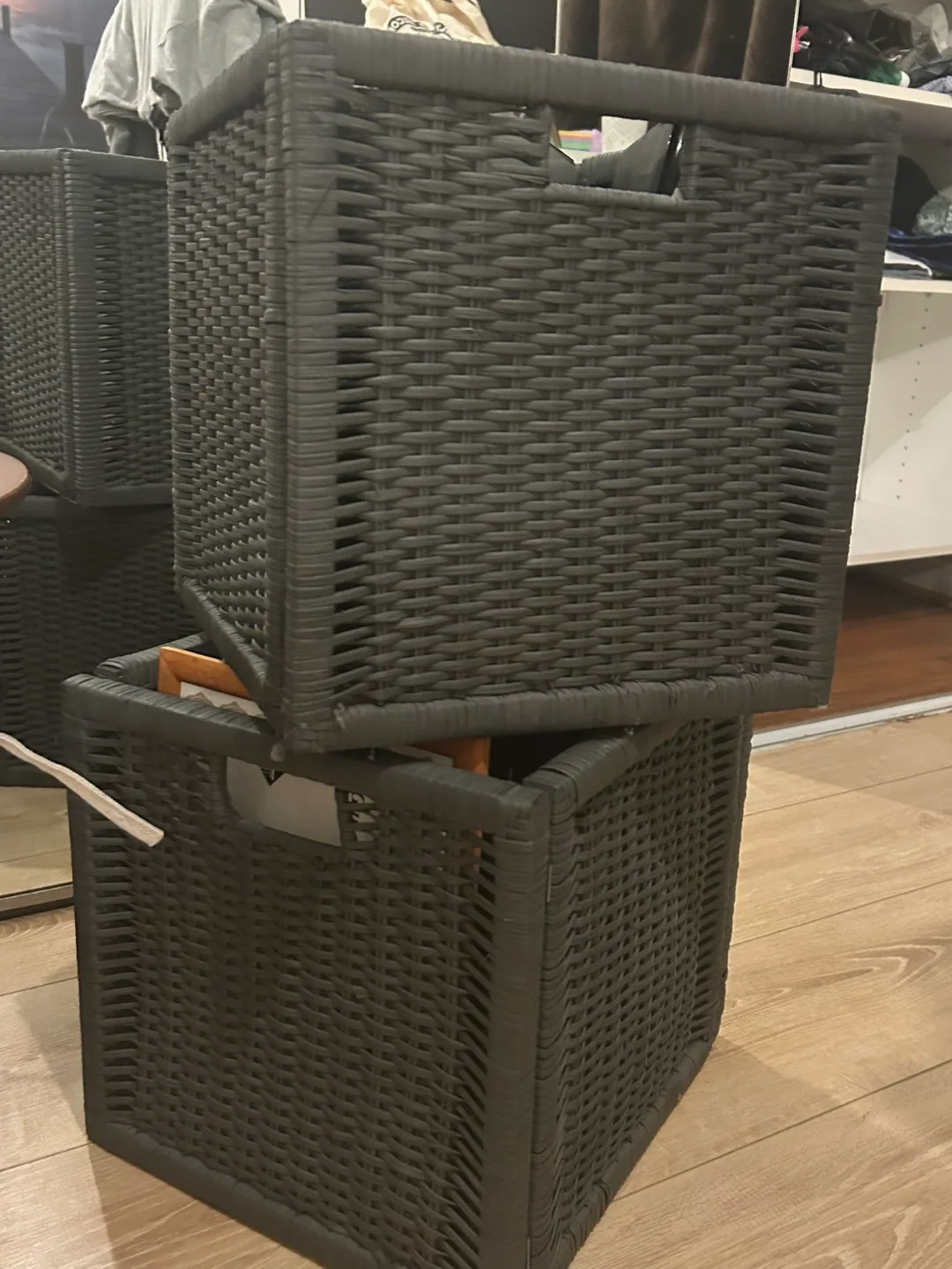 Baskets gray IKEA thumbnail
