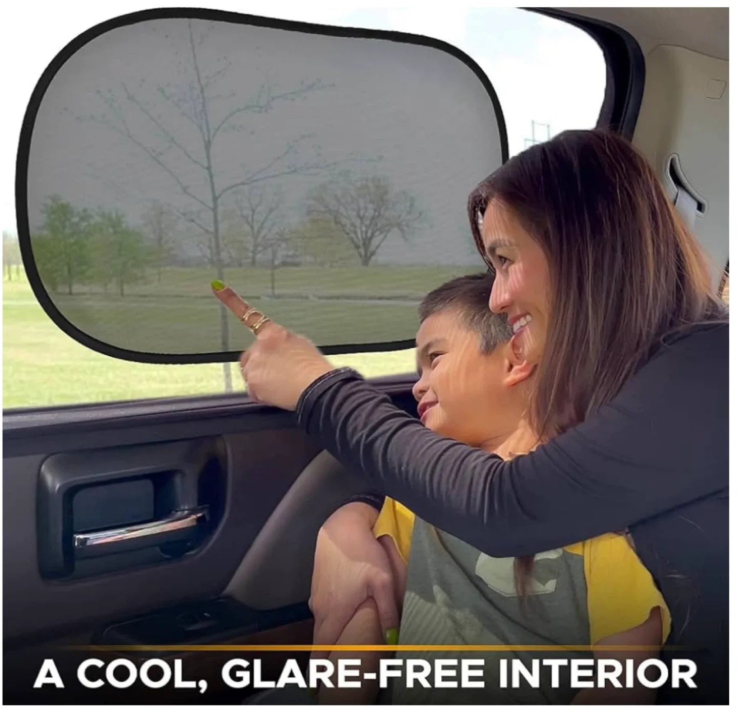 Car Window Sun Shade - 20"x12" image indicator(5)