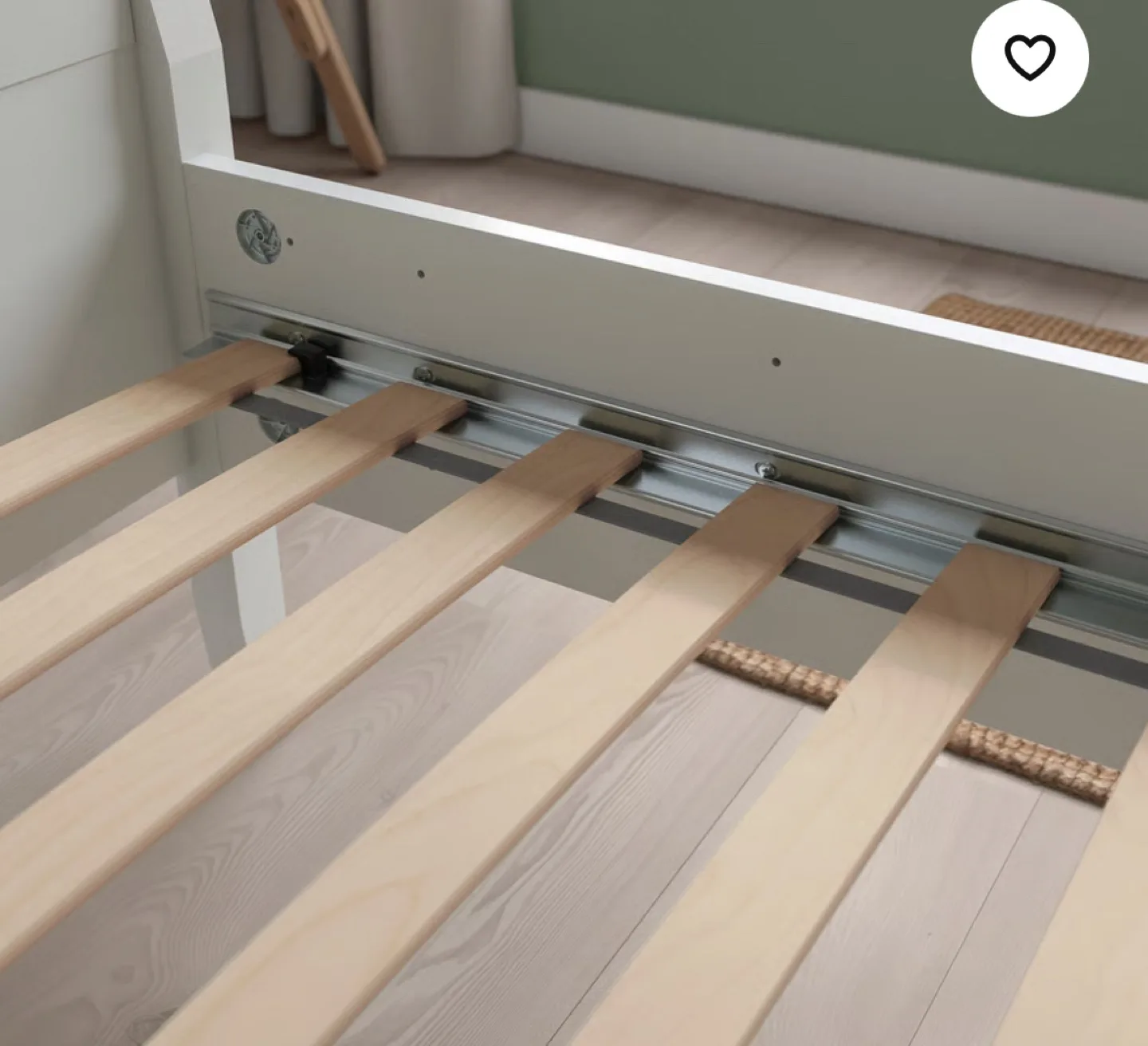 IKEA SLÄKT Twin Bed Frame w/ LURÖY Slatted Base image indicator(3)