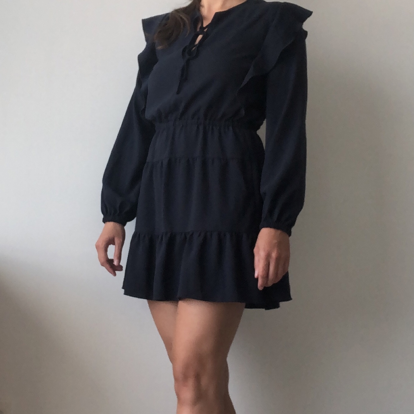 Wilfred Marvelle Navy Dress - Size Xsmall/Small