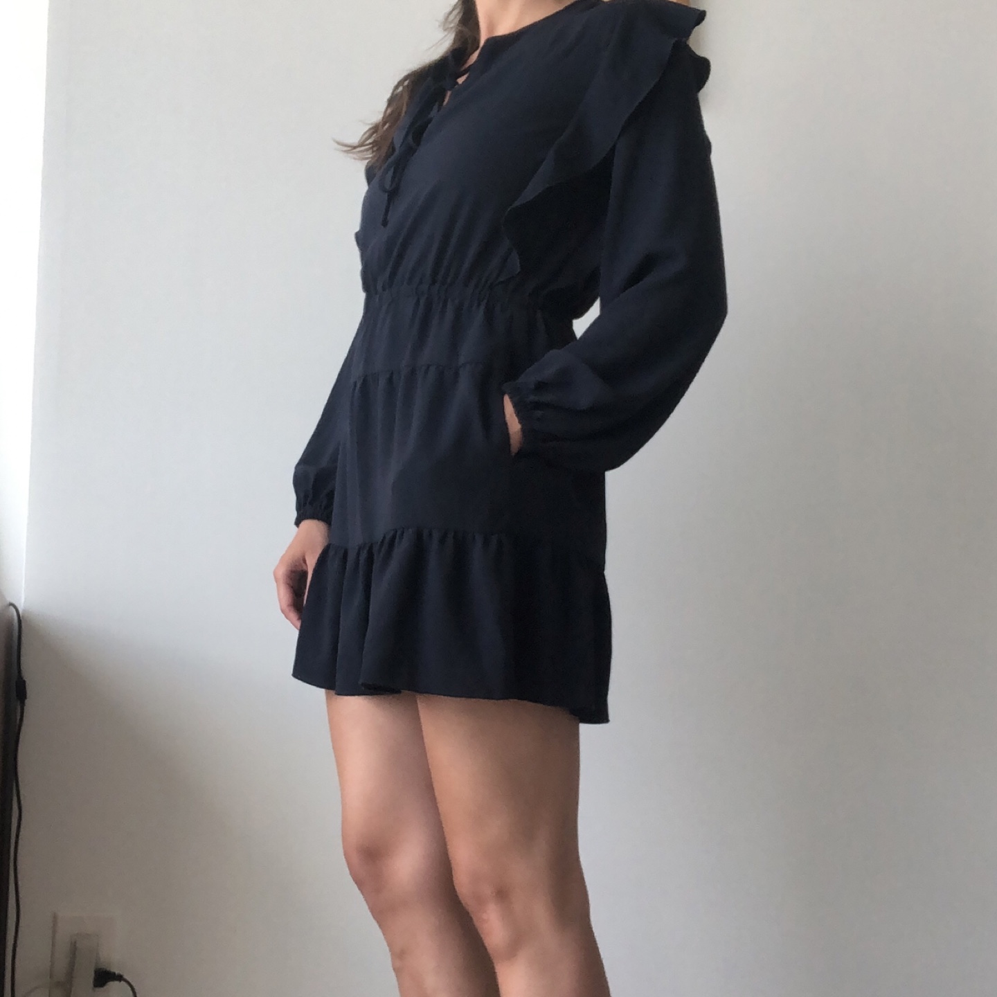 Wilfred Marvelle Navy Dress - Size Xsmall/Small - photo 2