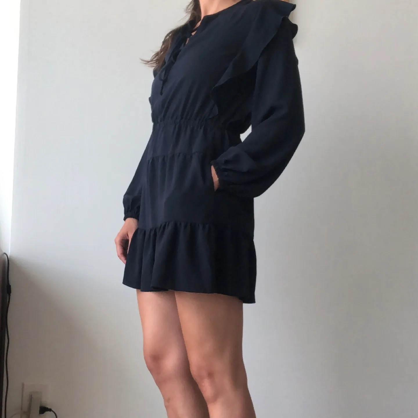 Wilfred Marvelle Navy Dress - Size Xsmall/Small image indicator(2)