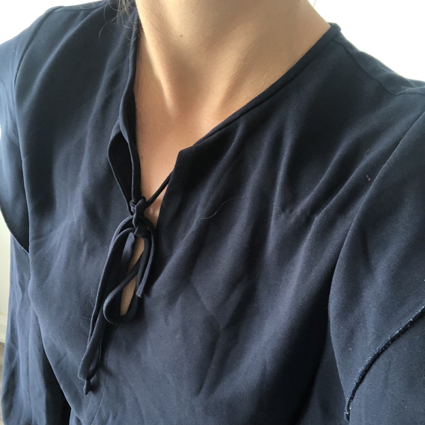 Wilfred Marvelle Navy Dress - Size Xsmall/Small - photo 3