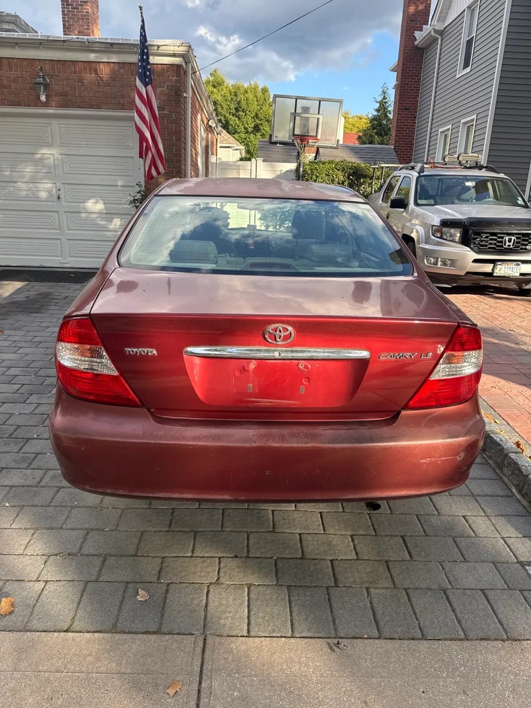 Used Toyota Camry LE - Red Sedan image indicator(2)