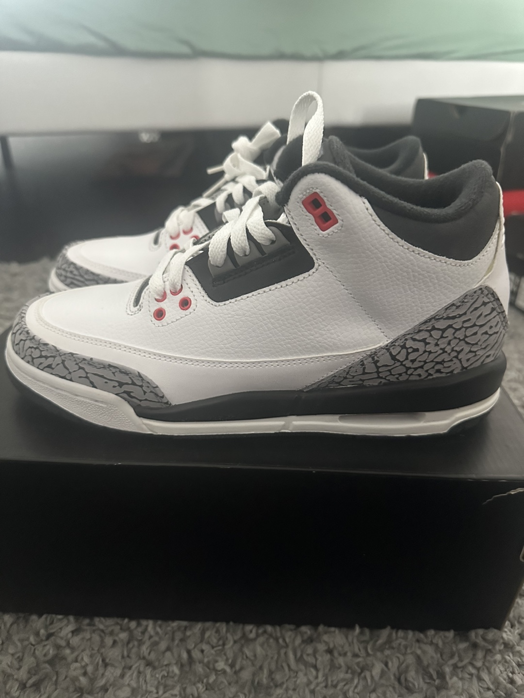 Jordan 3 Retro Infrared 23 (GS) - US 7 Youth - photo 2