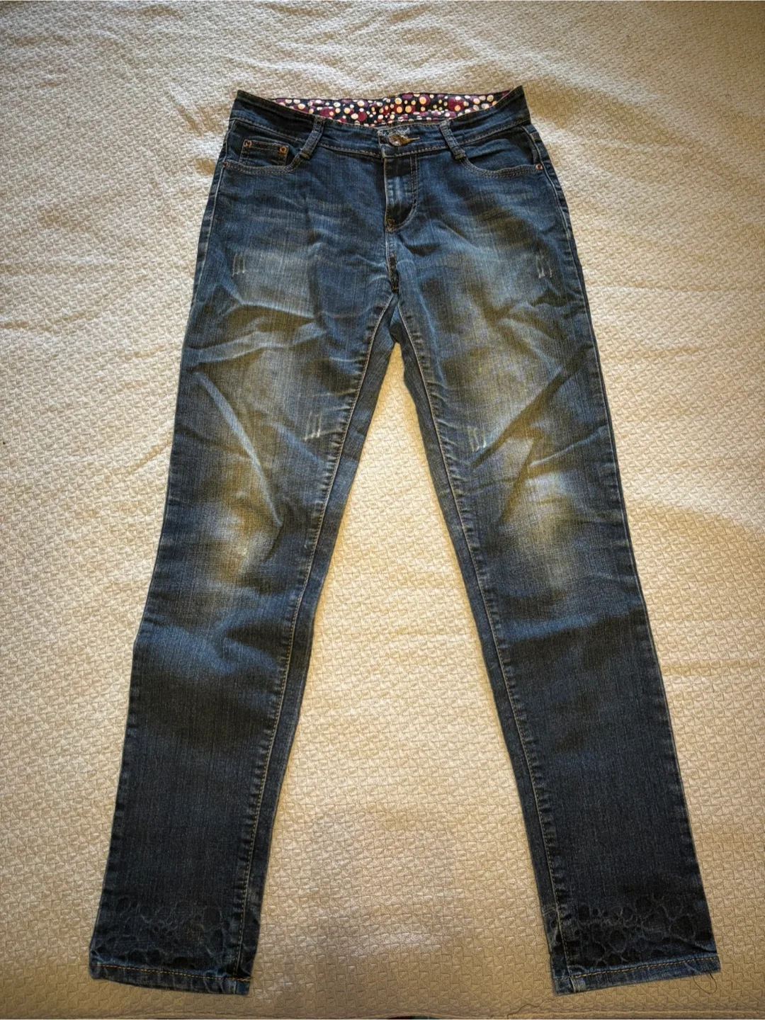 Dark Wash Denim Jeans thumbnail
