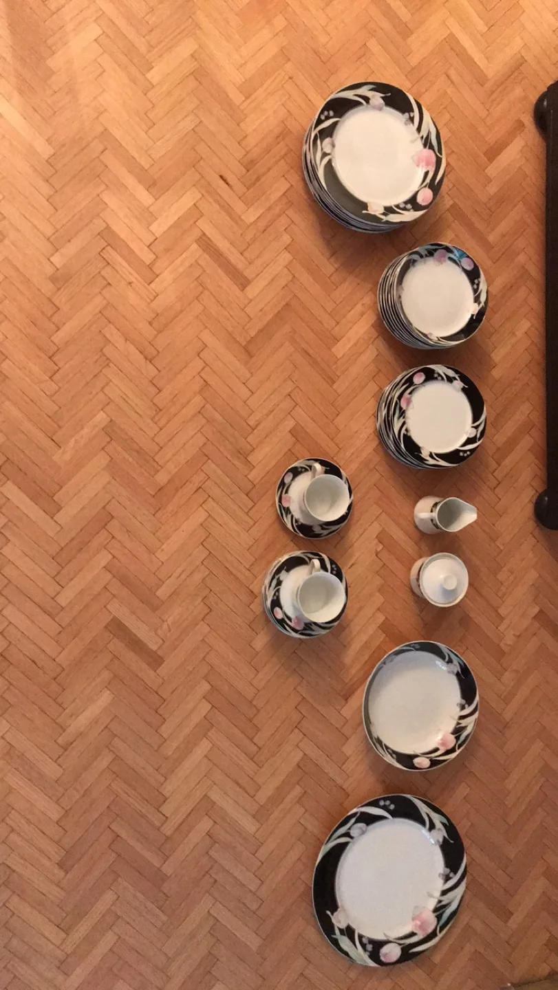 Black, white & pink Dishes image indicator(7)