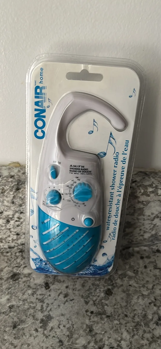 New Conair Home Water-Resistant Shower Radio thumbnail