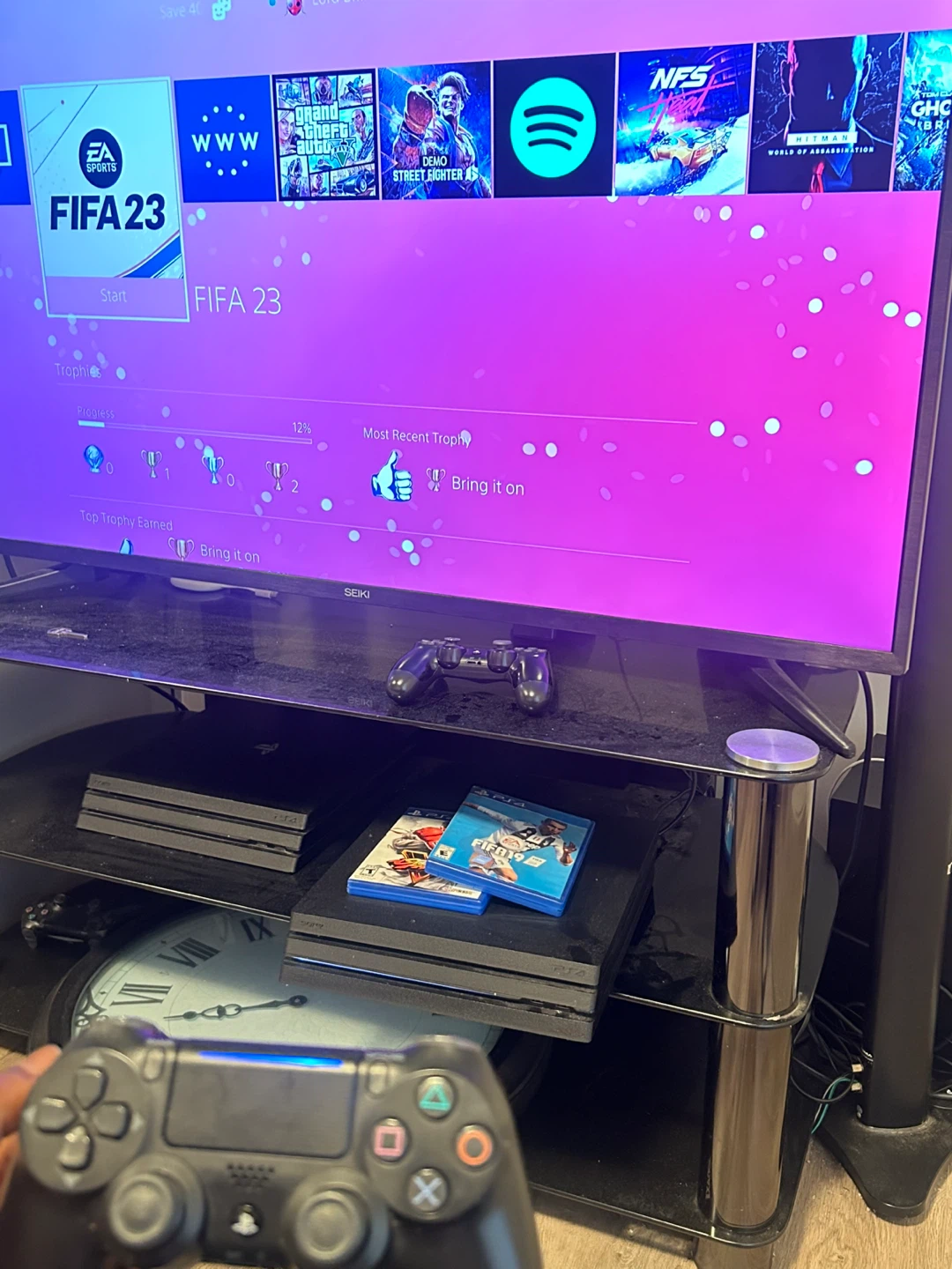 PS4 Pro Console with Games