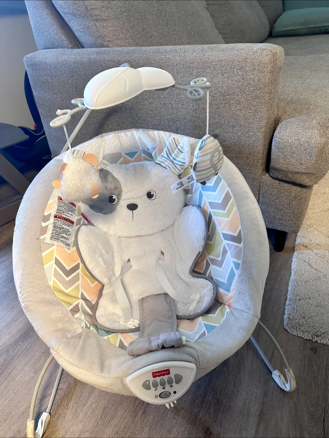 Fisher-Price Sweet Snugapuppy Dreams Deluxe Bouncer