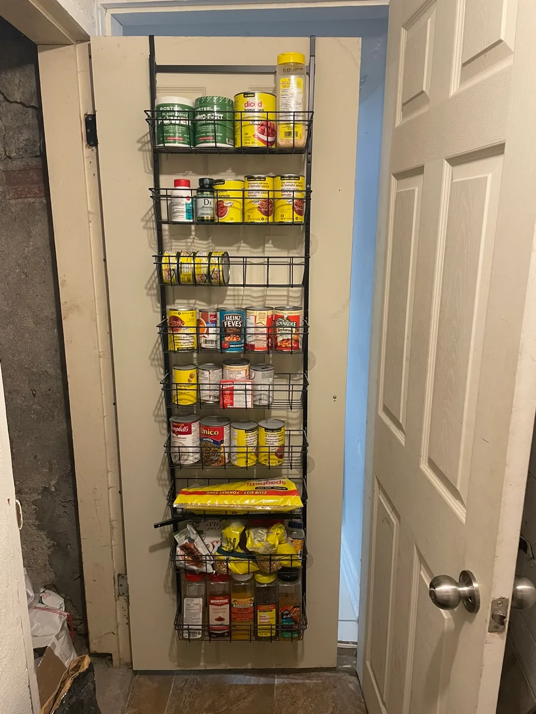 Over-the-Door Pantry Organizer Rack thumbnail