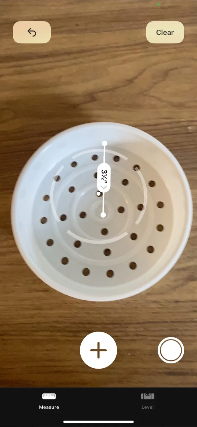 White Plastic Steamer Basket - 3.5" image indicator(3)