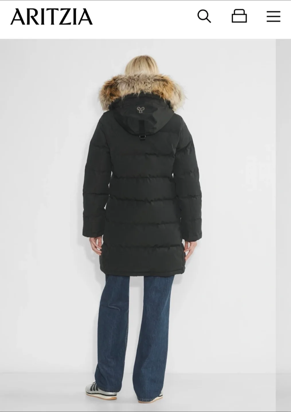 Sale NEW Aritzia Tna The Powder Parka - Black image indicator(4)