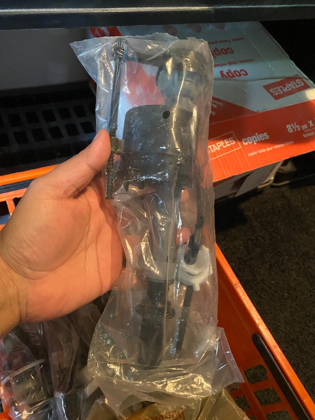 New Toilet Tank gut
