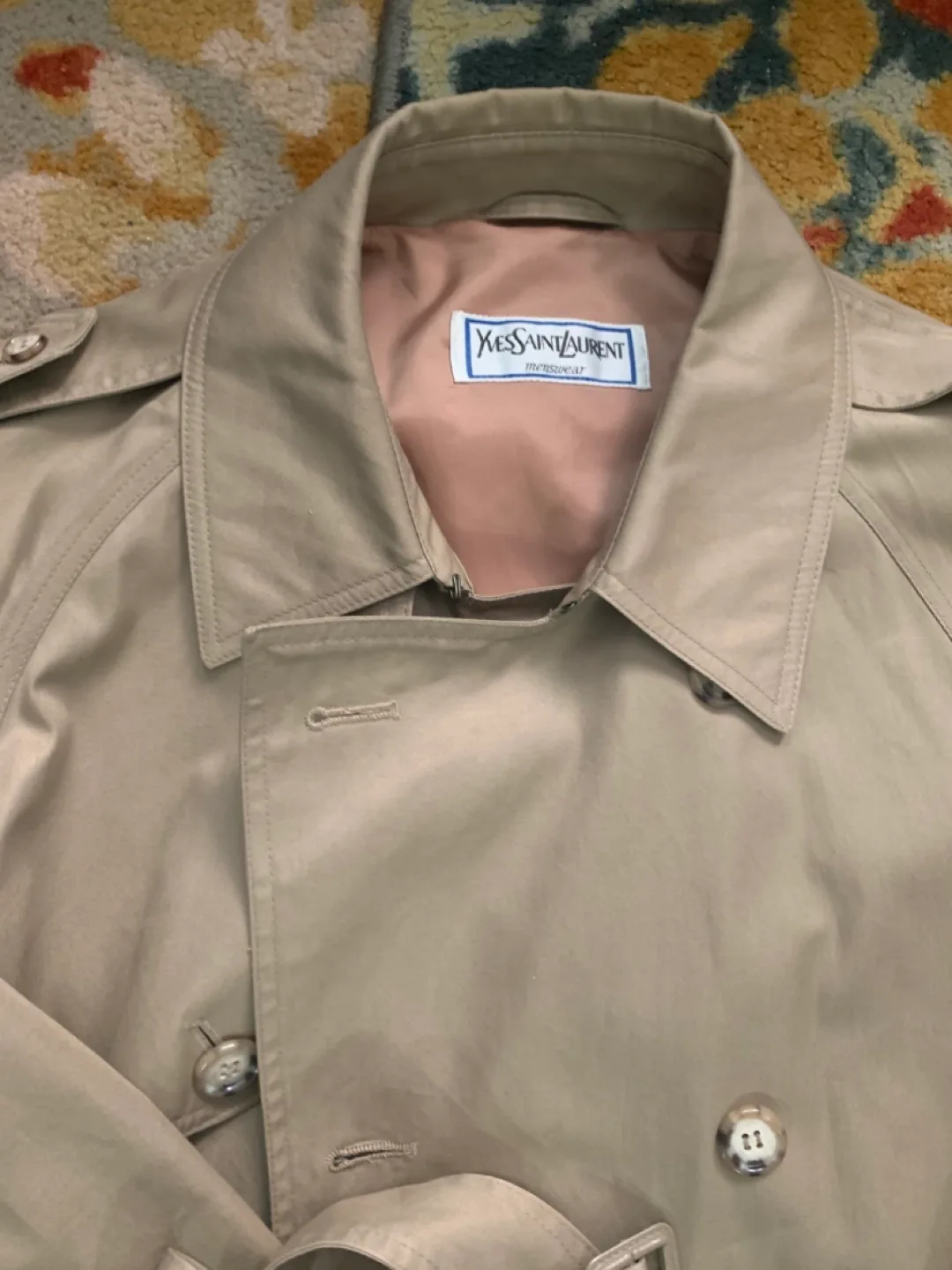 Yves Saint Laurent Trench Coat - Size 38 thumbnail