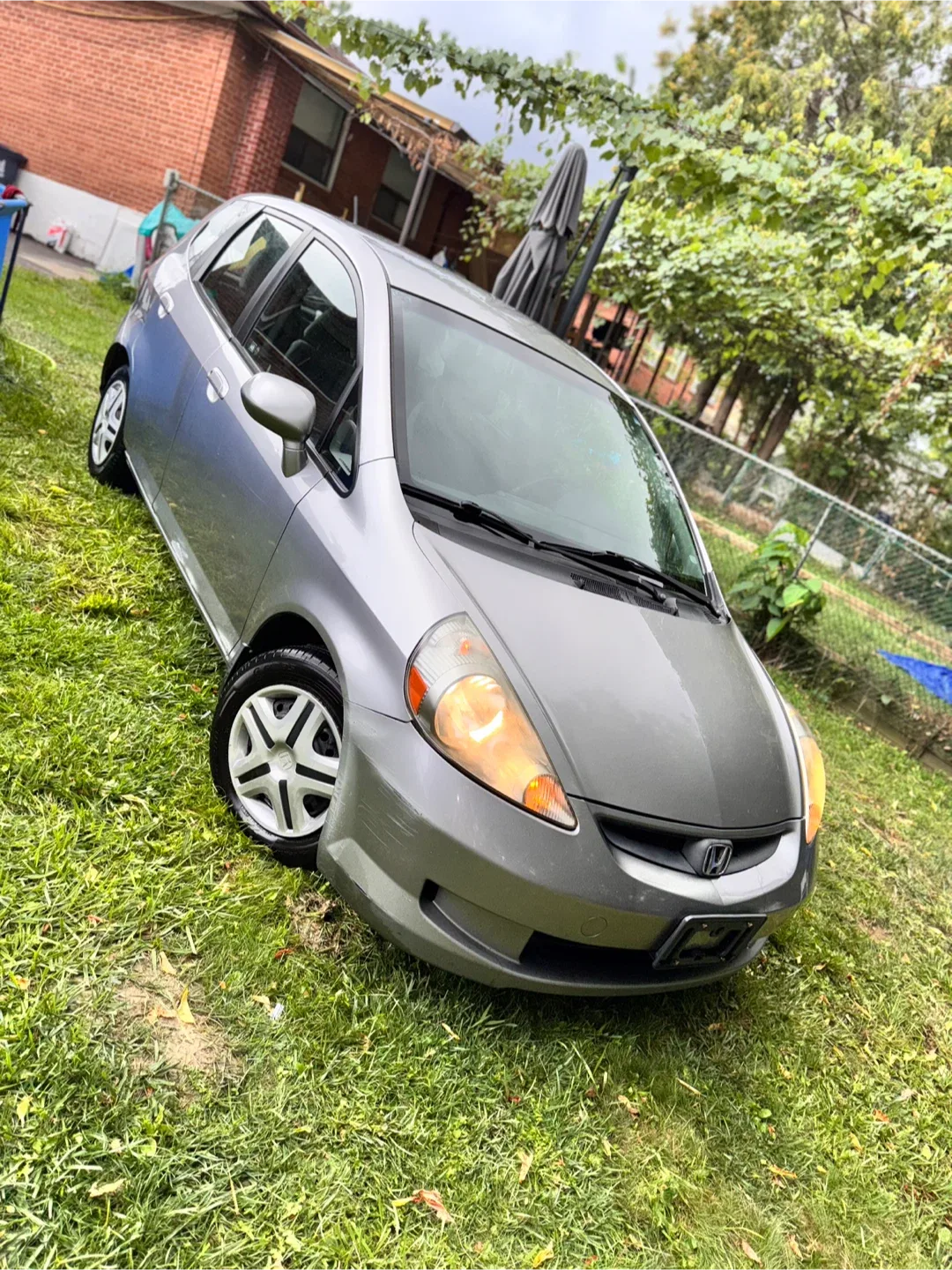 Honda Fit jazz sport silver