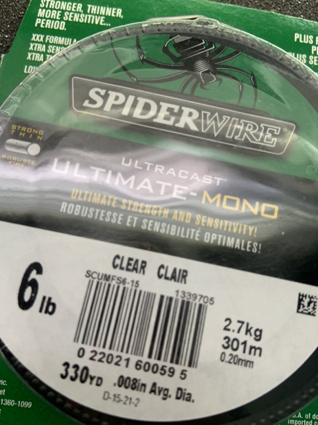 Spiderwire Ultracast Ultimate-Mono Fishing Line - photo 2
