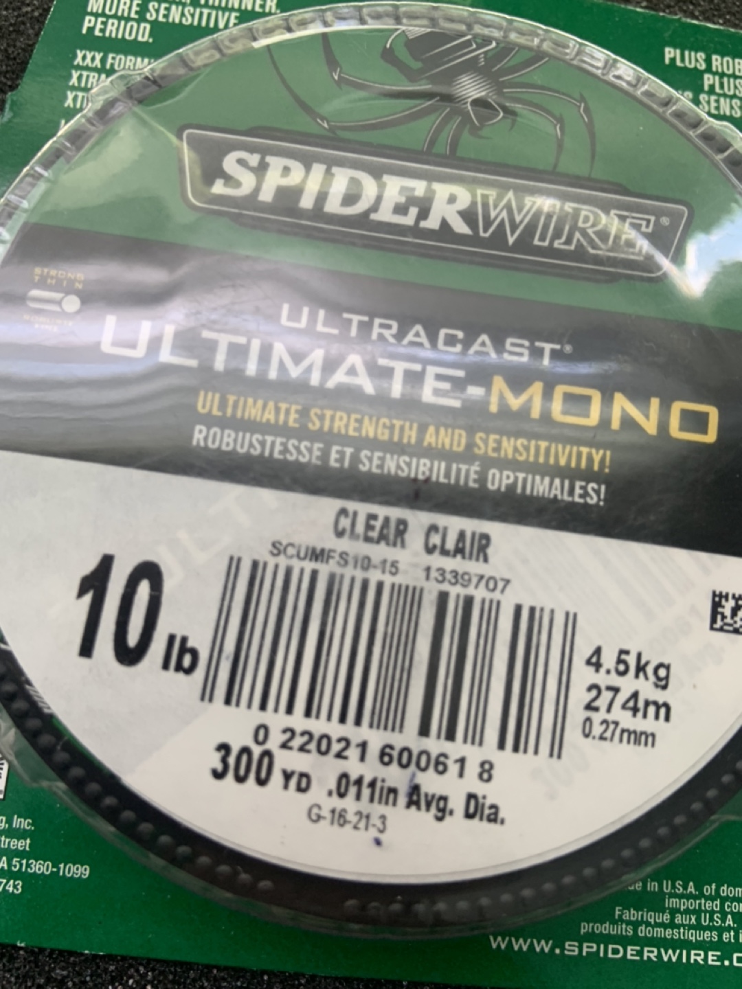 Spiderwire Ultracast Ultimate-Mono Fishing Line - photo 4